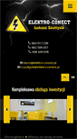 Mobile Screenshot of elektro-conect.pl